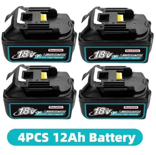 Original Li-Ion Battery – 18V, Available in 6.0Ah, 8.0Ah, 12.0Ah