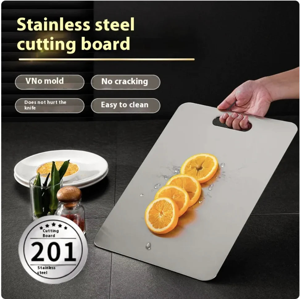 Stainless Steel Anti-Mold Cutting Board for Vegetables and Meat