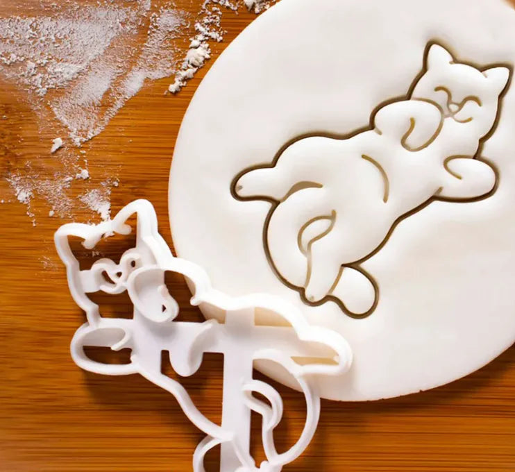 KittyShape 3D Cookie Cutter Set