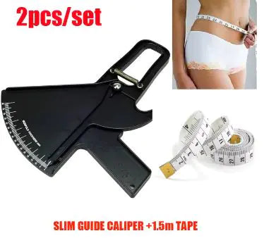 Tape Set Body Fat Caliper Adipometer