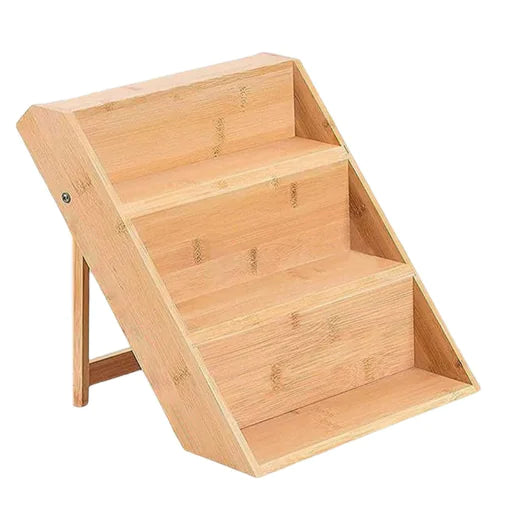 Wood Seasoning Rack Display Shelf