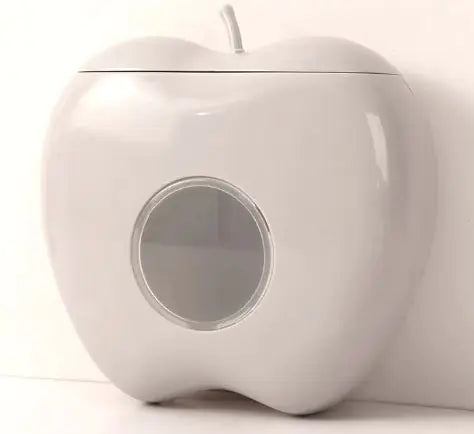 Apple shaped plastic packaging storage box