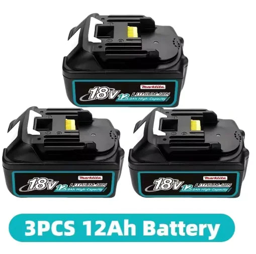 Original Li-Ion Battery – 18V, Available in 6.0Ah, 8.0Ah, 12.0Ah