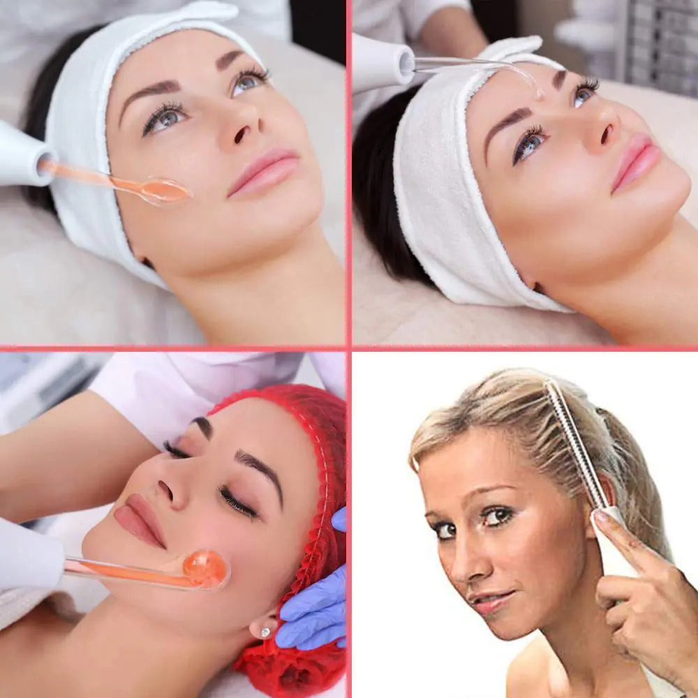 High-Frequency Facial Wand for Acne & Wrinkles