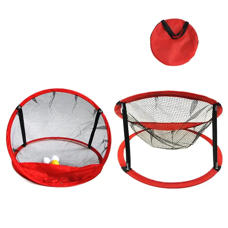 3-Piece Golf Net Set for Indoor & Outdoor Practice