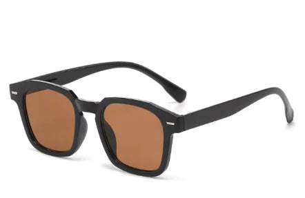 Retro Square Frame Sunglasses