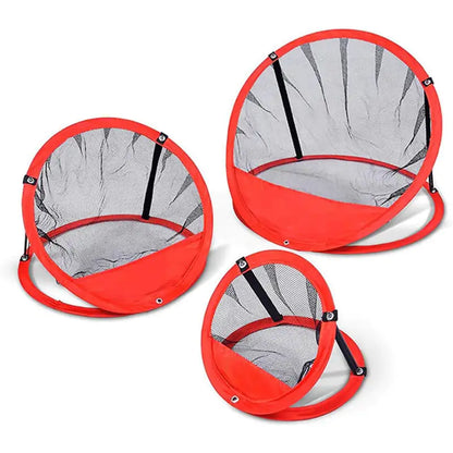 3-Piece Golf Net Set for Indoor & Outdoor Practice