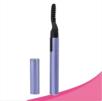 Portable Mini Electric Eyelash Curler for Daily Makeup