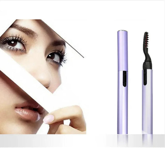 Portable Mini Electric Eyelash Curler for Daily Makeup