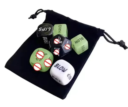 6pcs Dice Set Game Fun Adult Love Pose