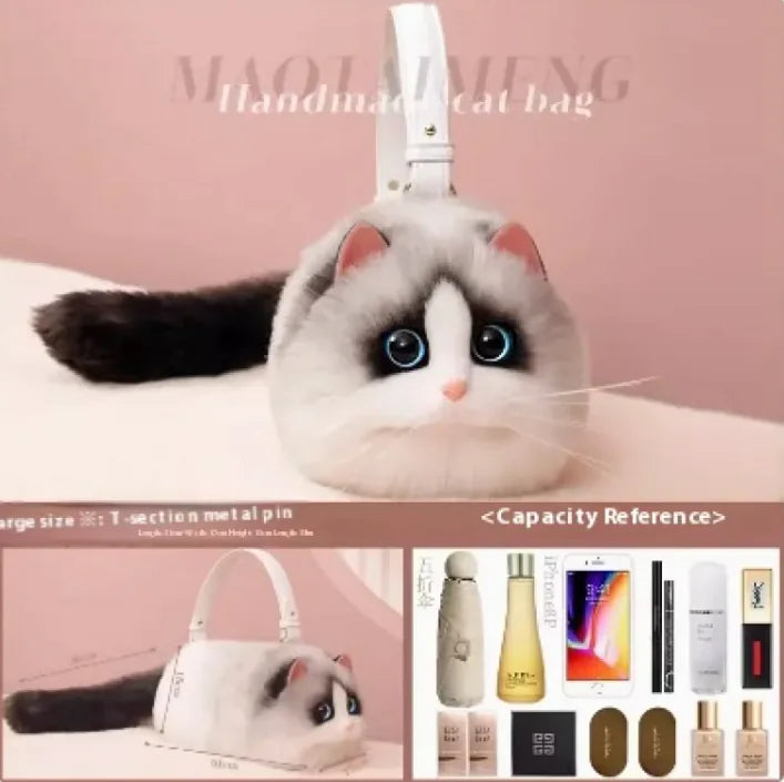 Feline Charm Handbag