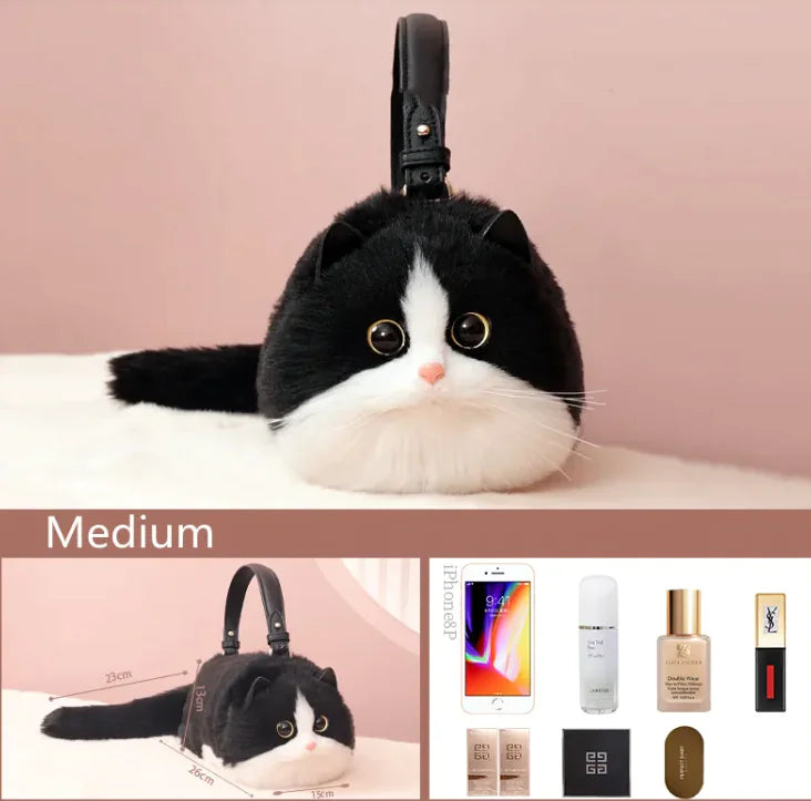 Feline Charm Handbag