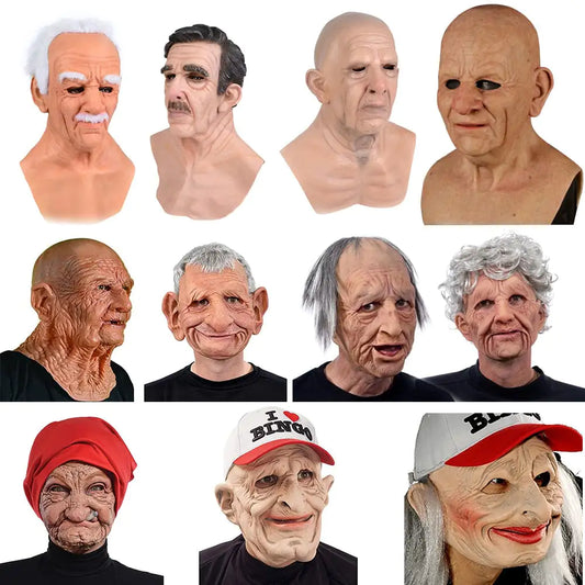 Halloween Scary Full-Face Latex Mask