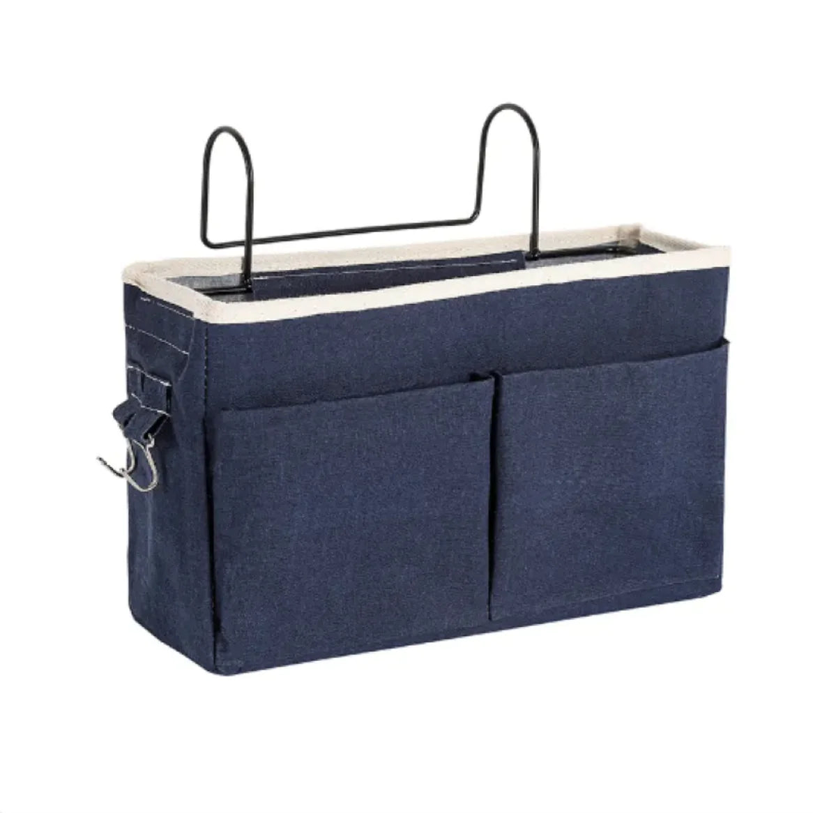 Bedside Fence Storage Box Basket Hanging Bag