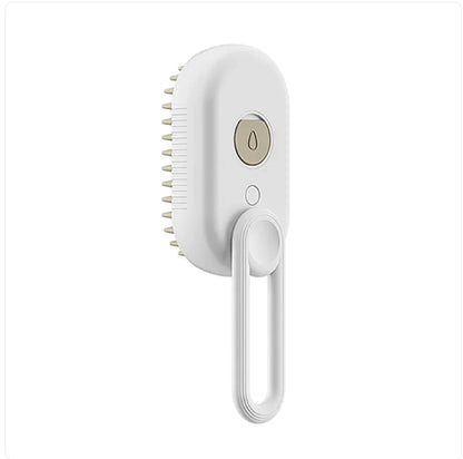 3-in-1 Electric Pet Brush - Steam, Massage, and Hair Removal