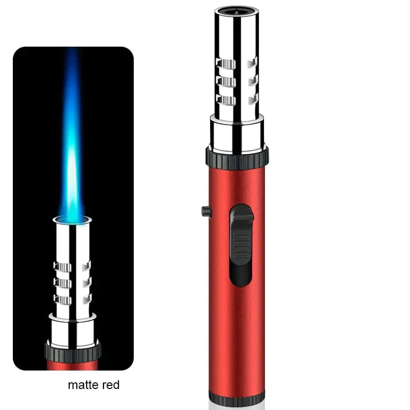 Outdoor Inflatable Metal Blue Flame Fiery Lighter