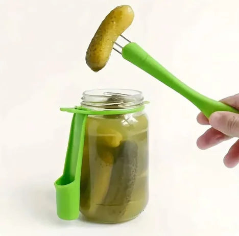 Stainless Steel Pickle & Olive Grabber Tool