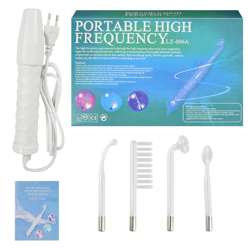 High-Frequency Facial Wand for Acne & Wrinkles