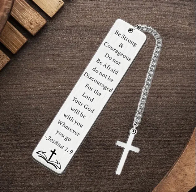 Family Bible Verse Alloy Bookmark