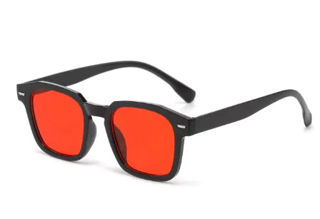 Retro Square Frame Sunglasses