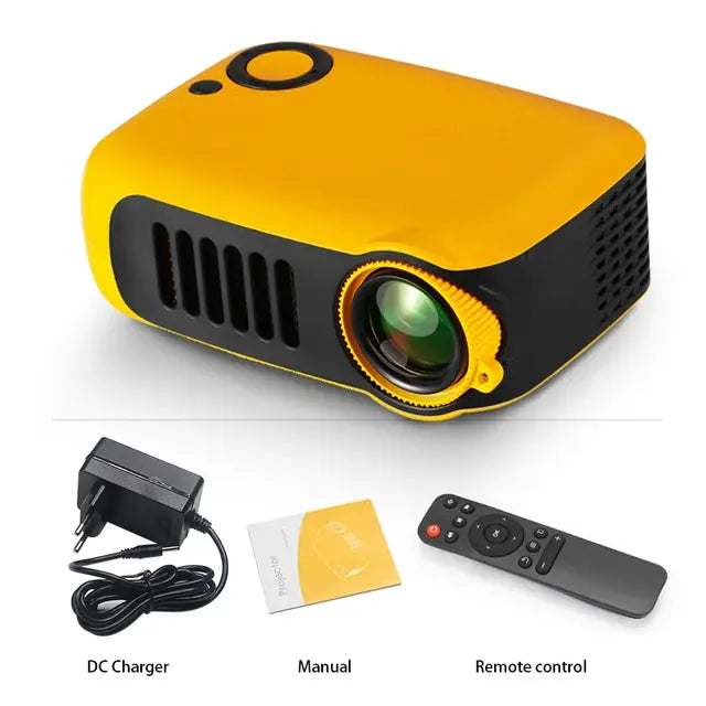 A2000 MINI Projector Home Cinema Theater Portable 3D LED