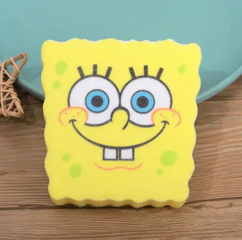 Cartoon Dish Sponge Holder with Drain Rack