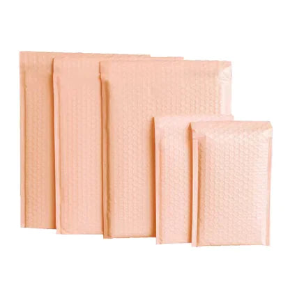 Pink Poly Bubble Mailers, 20 Pcs