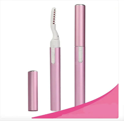 Portable Mini Electric Eyelash Curler for Daily Makeup