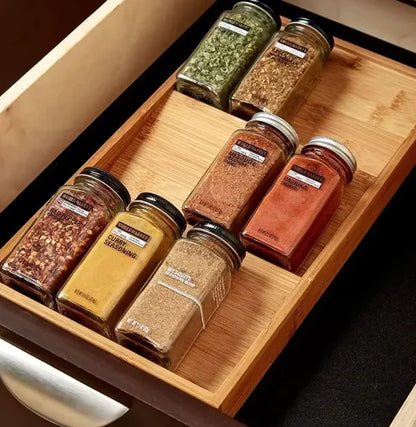 TriBamboo Spice Rack