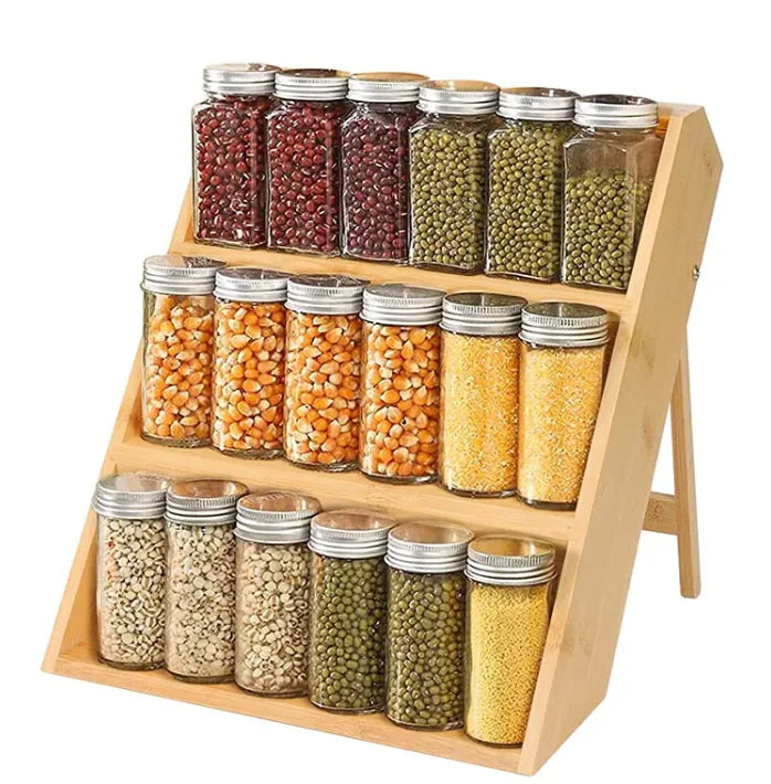 Bamboo Harmony Spice Organizer