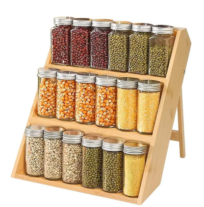 Bamboo Harmony Spice Organizer