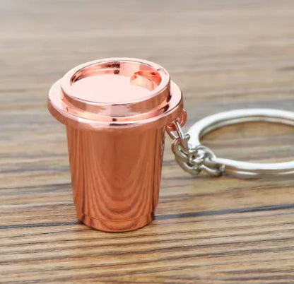 3D Coffee Machine Keychain