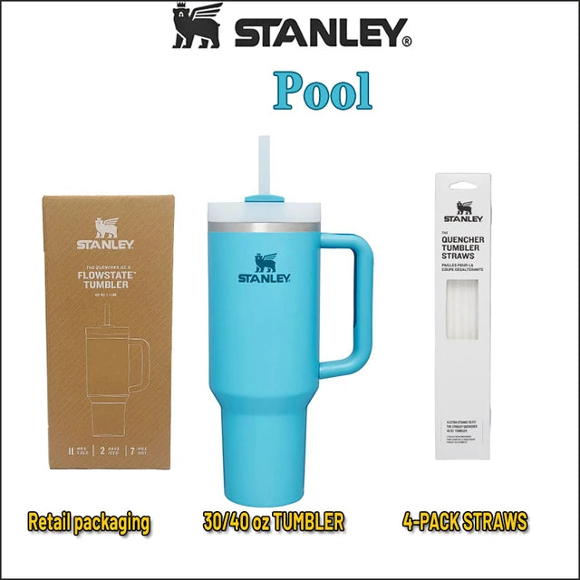 Stanley Insulated Tumbler with Straws