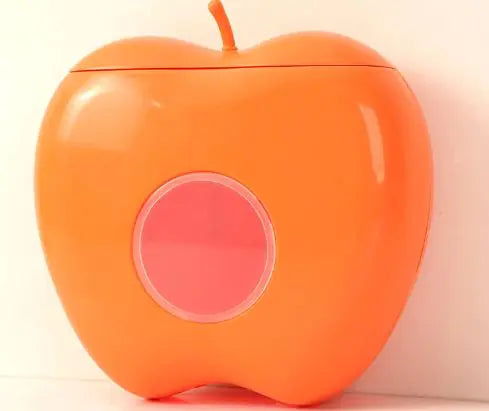 Apple shaped plastic packaging storage box